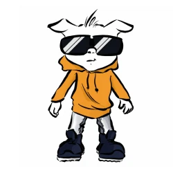 Erstelltes Maskottchen